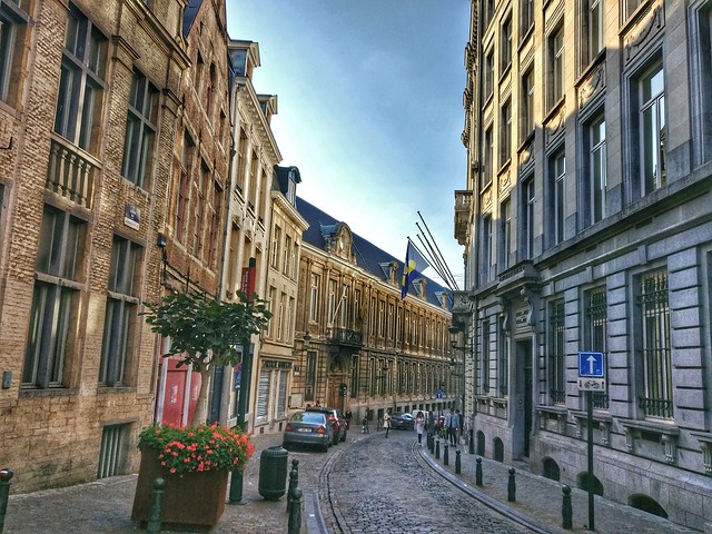 Streets in Brussels