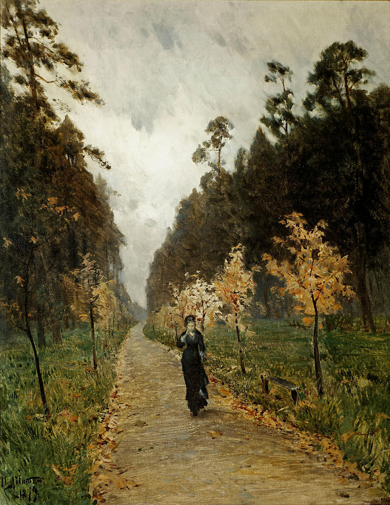 Autumn Day, Sokolniki by Isaak Levitan, 1879