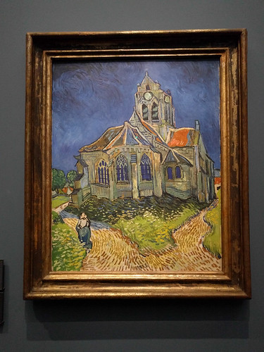 "The Church in Auvers-sur-Oise, View from the Chevet" by Van Gogh