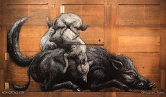 Roa-CATACLYSM@The Gallery 