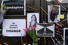 Justice for Daphne Caruana Galizia 22 October 2017