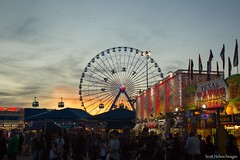 Sunset from the Midway