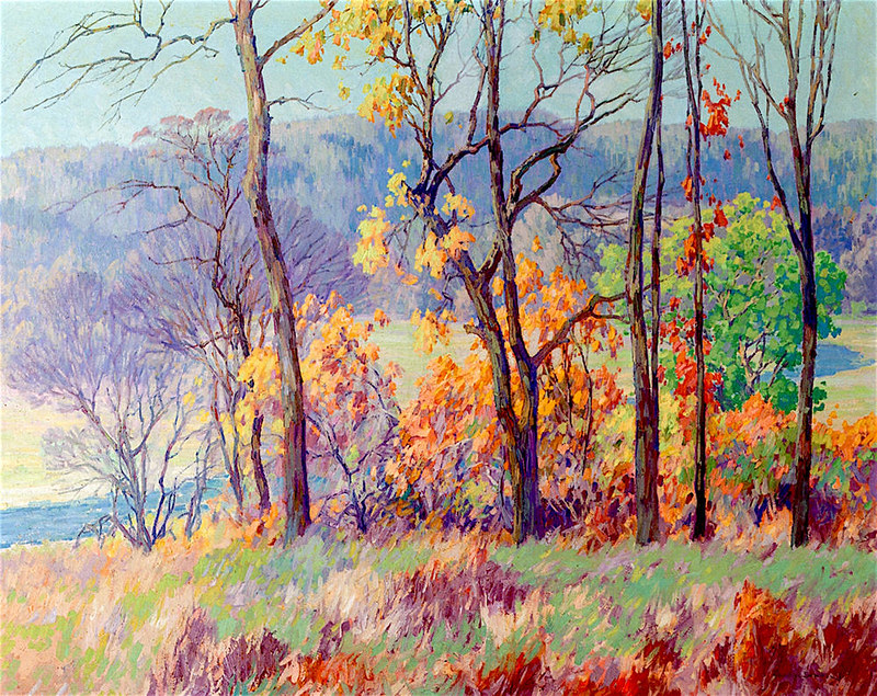 Autumn Tints by Maurice Braun (1877 - 1941)