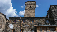 Charakterystyczne wieże w Ushguli.