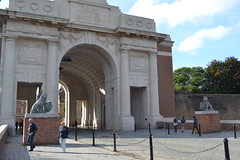Menin Gate and Lions, Ypres.