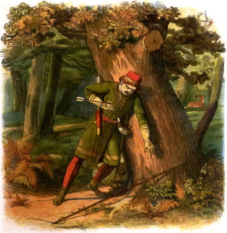 King William II was accidentally and fatally shot with an arrow in the New Forest