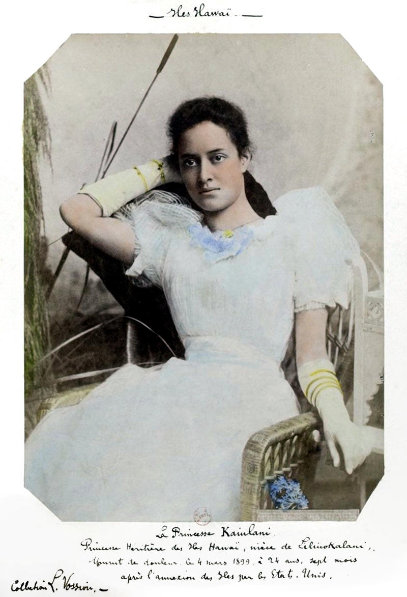 Princess Kaiulani of Hawaii, 1899