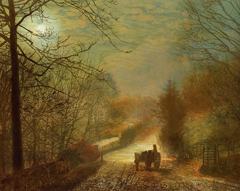 Forge Valley, near Scarborough by John Atkinson Grimshaw, 1875