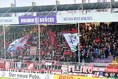 VfL Osnabrück im Pokal, 2. Runde gegen den 1 FC Nürnberg, 2-3 am 25.10.2017