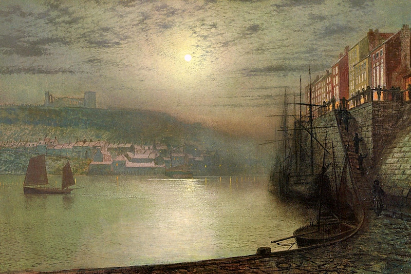 Whitby, from the East Side by John Atkinson Grimshaw, 1877