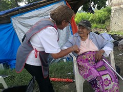 Mexico disaster response: Salvation Army officers and volunteers