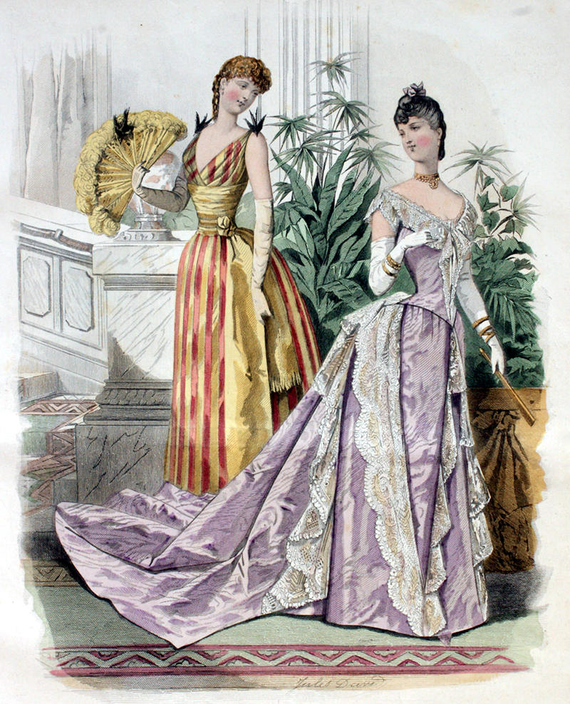 1888 Fashion Plate