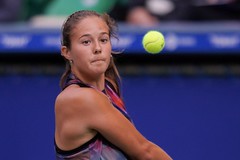 2017.09.23 Daria Kasatkina Tokyo doubles final