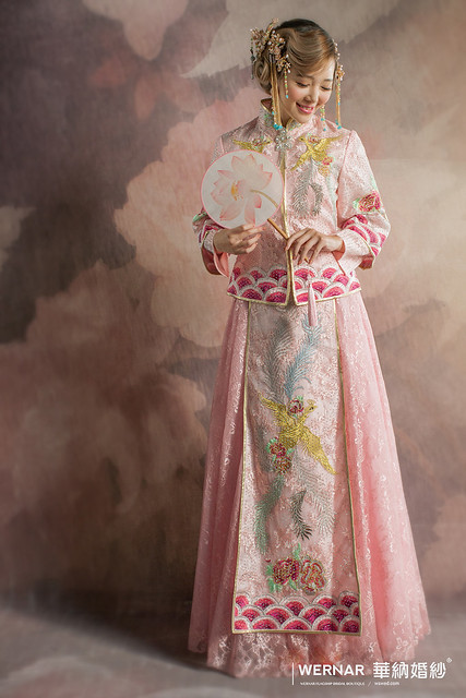 中式新娘,中式婚紗,旗袍婚紗,中國風婚紗,龍鳳褂,秀禾服,中式禮服