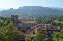 A medieval village in the Pyrenees