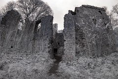 Candleston Castle/ fortified manor house.