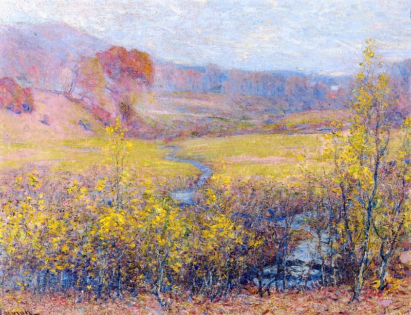 Late Autumn by Robert Vonnoh (1858 - 1933)