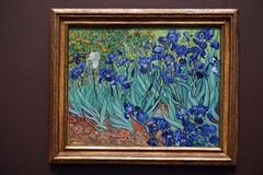 Irises by Vincent van Gogh at Getty Center, Brentwood, CA