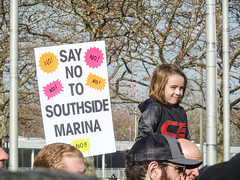 Liberty State Park Protest: No Marina