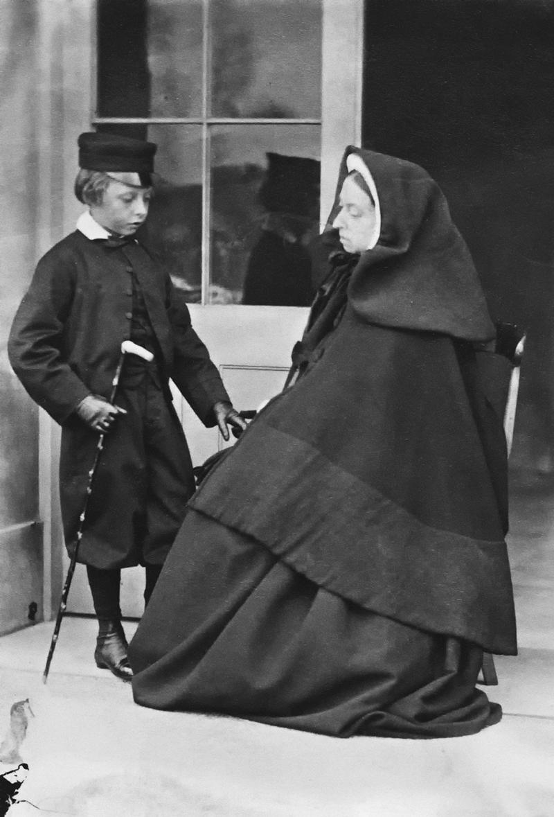 Queen Victoria and Prince Leopold, 1862