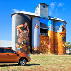 SILO ART NEW SOUTH WALES,  QUEENSLAND AND VICTORIA