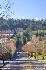 Olympic Mountains view from Bothell