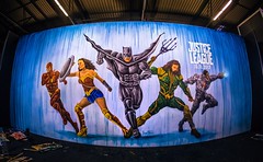 Justice League (Live Art Performance for Movie Official Release - Warner Bros, Facts, Kinepolis)