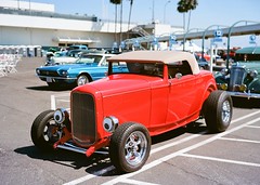 The Port of Los Angeles Presents Cars and Stripes Forever San Pedro, Ca. USA 2017 (Kodak Ektar 100)