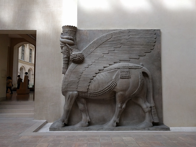 Lamassus (713 BC), Mesopotamia