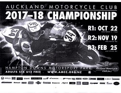 Auckland Motorcycle Club Championships. Rnd 2, Hampton Downs New Zealand. 19-11-17