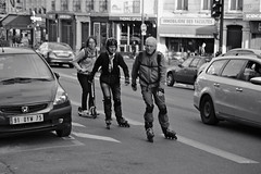 En arpentant les rues de Paris