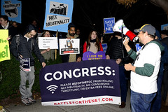 DC Protest At The FCC Chairman's Dinner