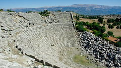 SELGE , Roman Theatre . Pisidia.  Altınkaya . Antalya/Turkey