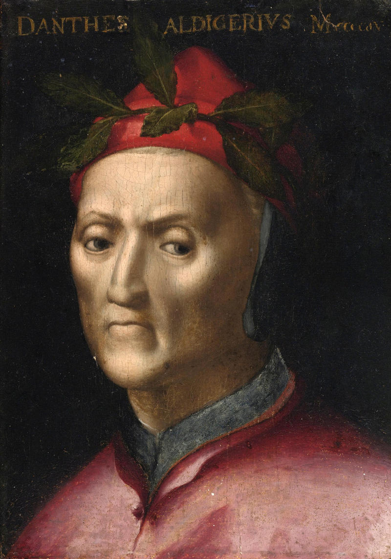 Dante Alighieri portrait. c. 1500s.