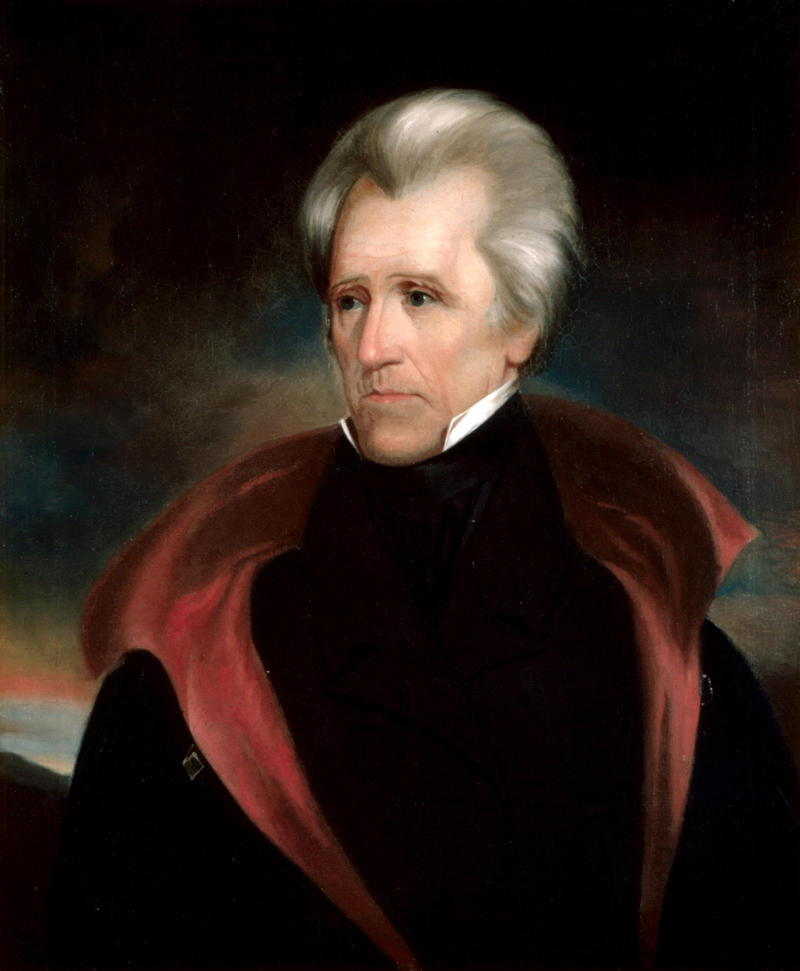 Andrew Jackson, the seventh president of the United States