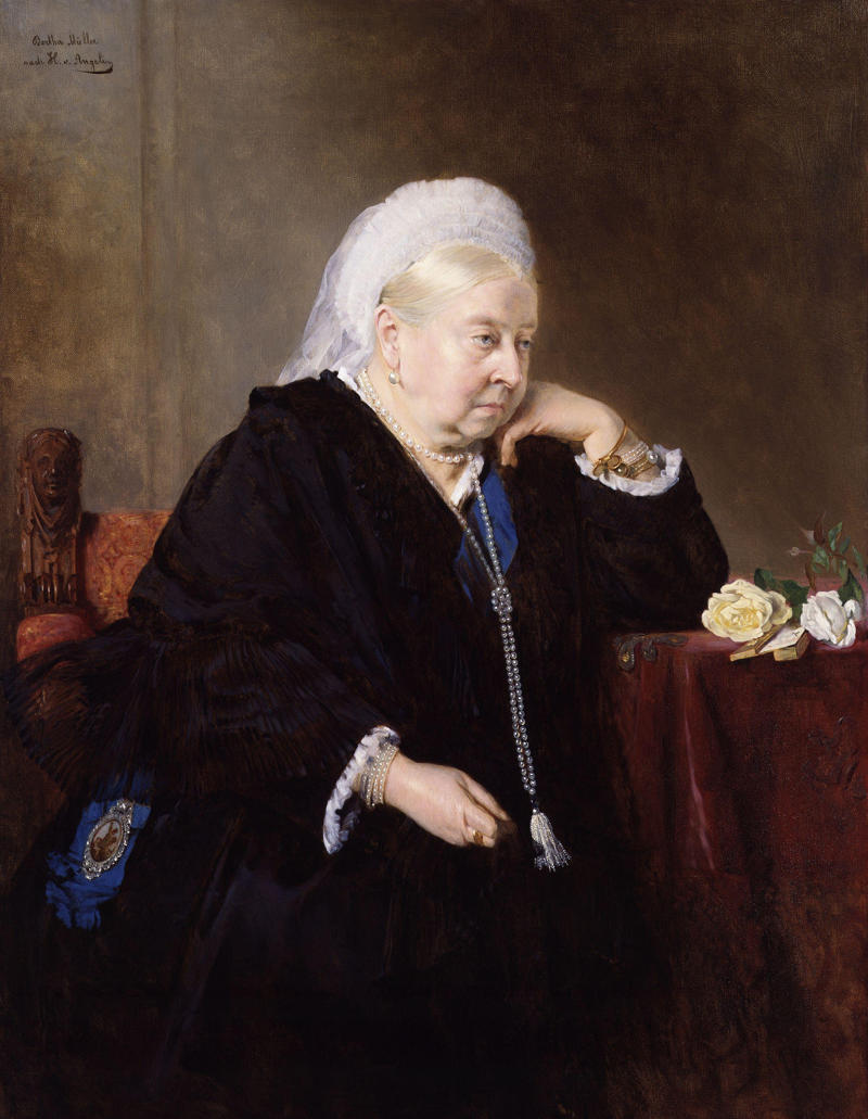 Queen Victoria, by Bertha Müller, 1899