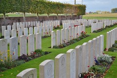 Birr Cross Roads CWGC Cemetery, Ypres Salient.