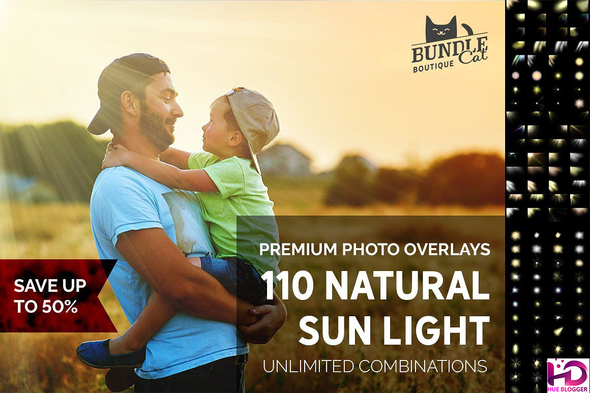100+ Overlay ánh sáng tự nhiên miễn phí