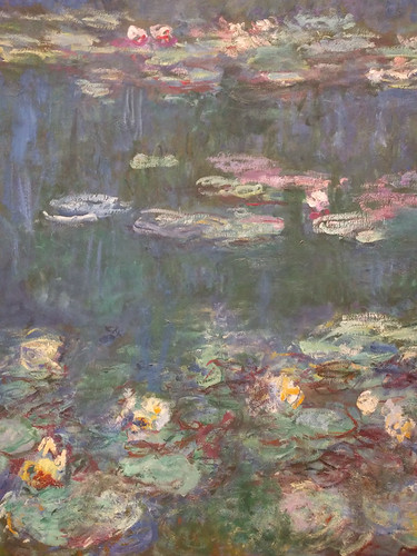 Monet water lilies @ Musée de l'Orangerie