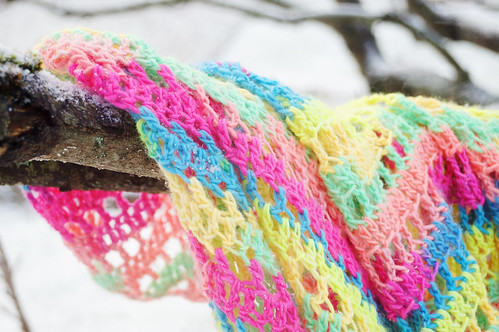 Crochet shawl