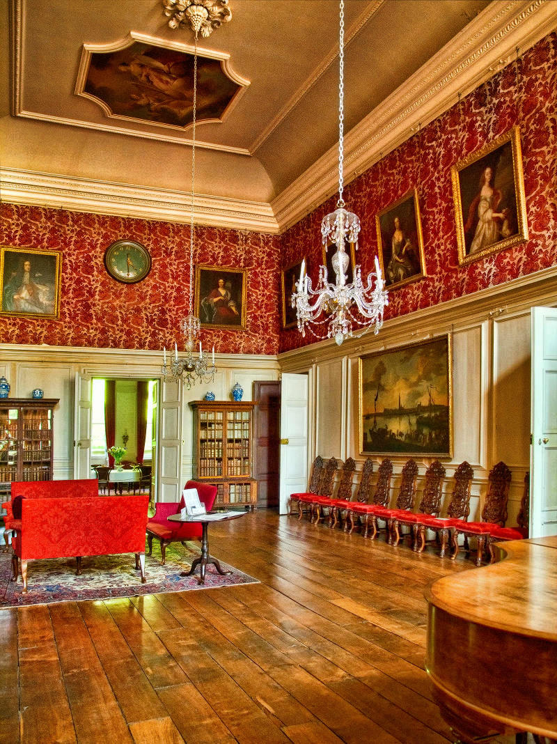 Drawing Room at Dyrham Park, Gloucestershire. Credit Anguskirk, flickr