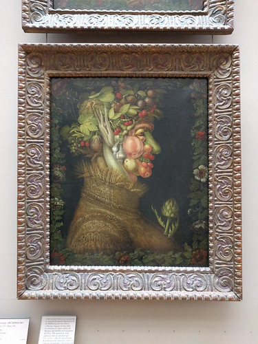 portrait of fruit by Arcimboldo