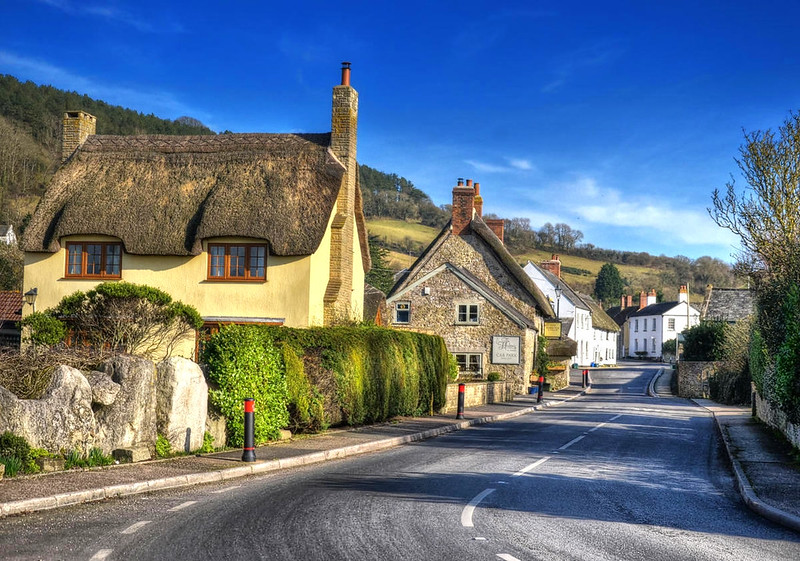 The village of Axmouth, East Devon. Credit Baz Richardson, flickr