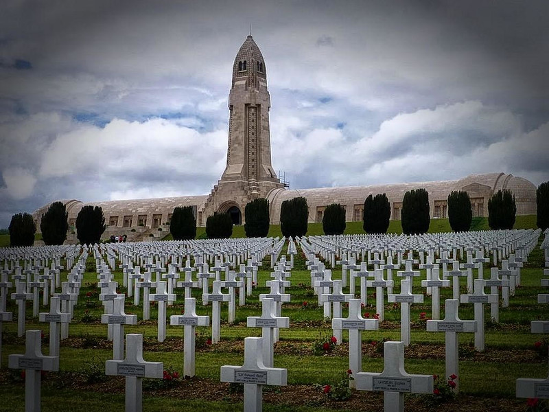 Ossuary of Douaumont, Verdun, France