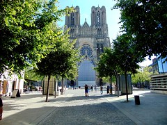 arhitectură gotică-catedrala din reims/gothic architecture-reims cathedral