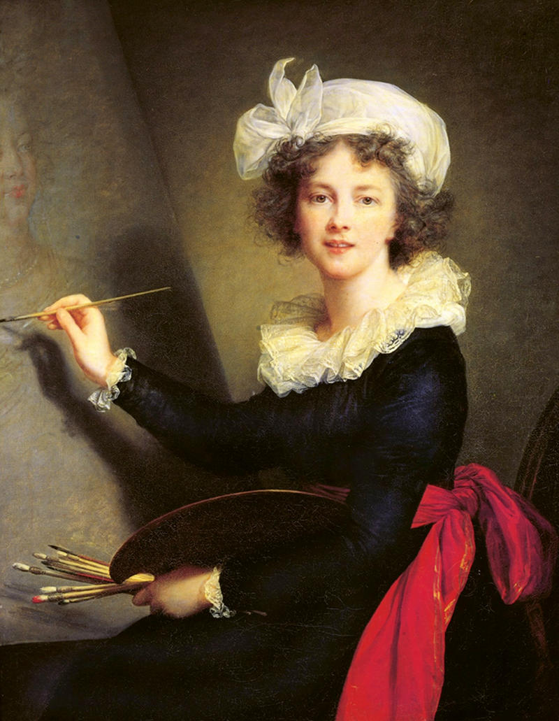 Self-portrait by Louise Élisabeth Vigée Le Brun, 1790