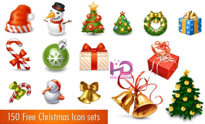 Trọn bộ Icon Giáng Sinh miễn phí dành cho Designer