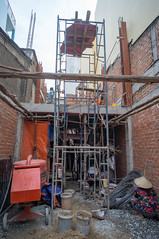 making of a house in Saigon