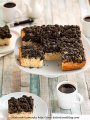 Black and White Sesame Streusel Cake 2