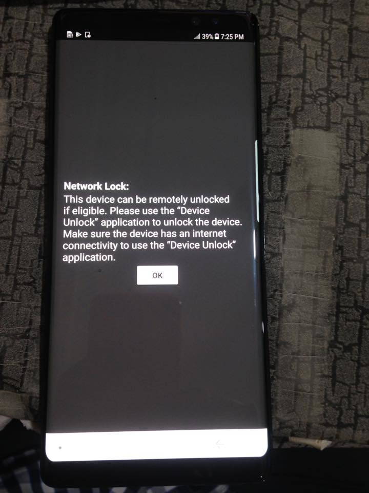 Unlock Samsung Note 8 Mỹ | Canada | Nhật | Châu Âu giá rẻ TPHCM